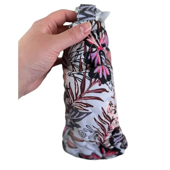 Vera Bradley Sun Washed Tropical Ultralight Quilted Crossbody Zip Pockets Adjust - Picture 7 of 16